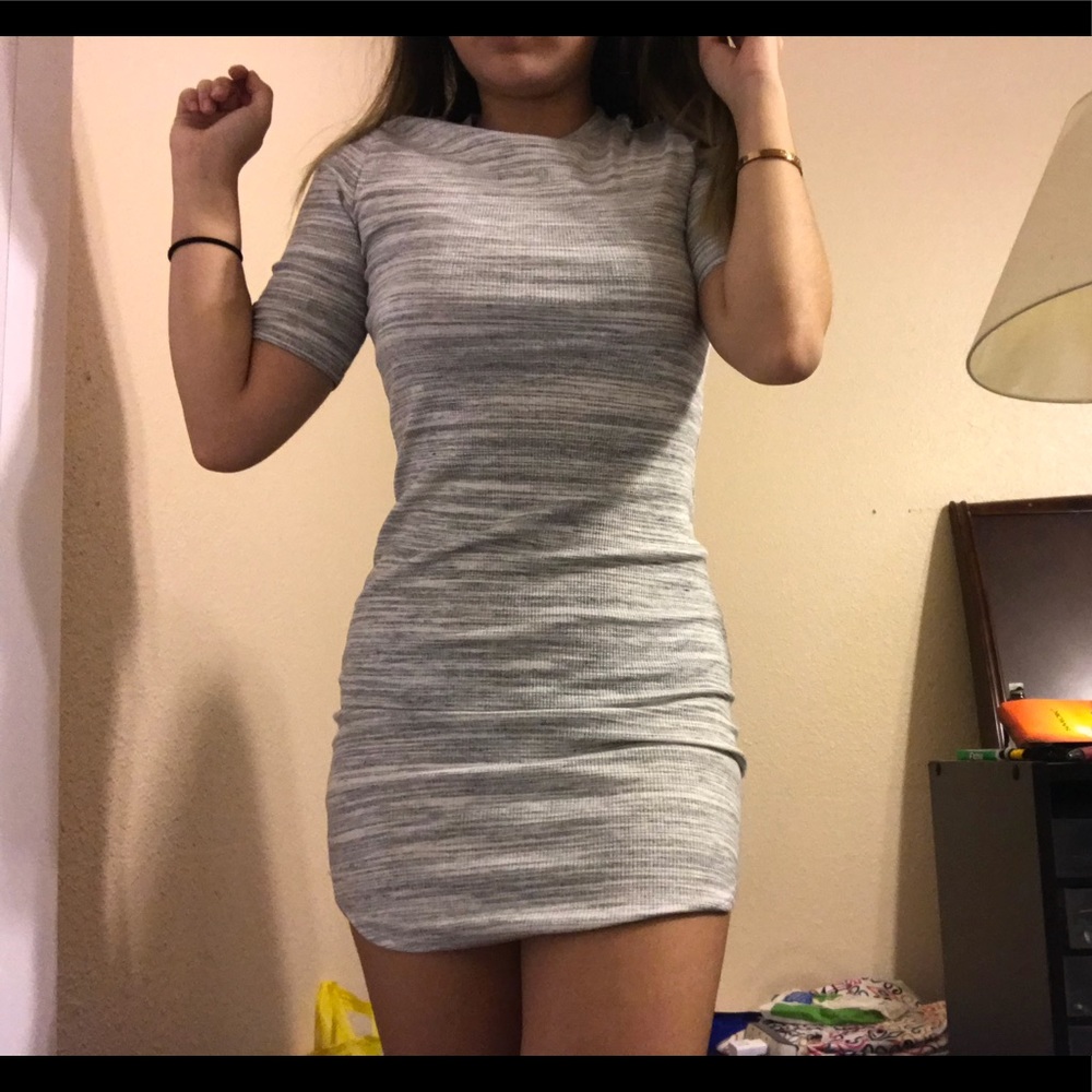 Gray dress